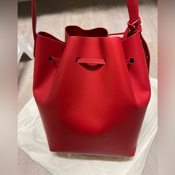 Mansur Gavriel Calfskin bucket bag - Picture 8 of 9